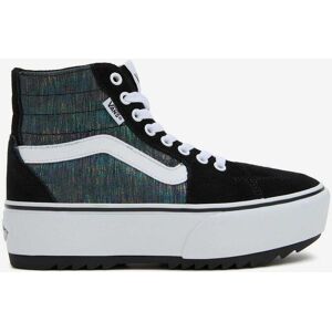 Chaussures Vans Filmore High Tapered Platform noir gris blanc femme - 38 - Publicité Chaussures Vans Filmore High Tapered Platform noir gris blanc femme - 38 - Publicité