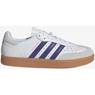 Chaussures adidas Velosamba Leather blanc bleu clair marron clair - 44 - Publicité Chaussures adidas Velosamba Leather blanc bleu clair marron clair - 44 - Publicité
