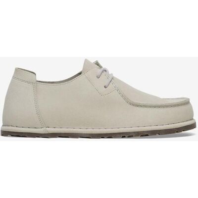 Chaussures Birkenstock Utti Lace Suede Leather largeur normale gris clair - 46 - Publicité Chaussures Birkenstock Utti Lace Suede Leather largeur normale gris clair - 46 - Publicité