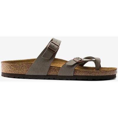 Sandales Birkenstock Mayari Birko-Flor Nubuck largeur normale gris - 39 - Publicité Sandales Birkenstock Mayari Birko-Flor Nubuck largeur normale gris - 39 - Publicité