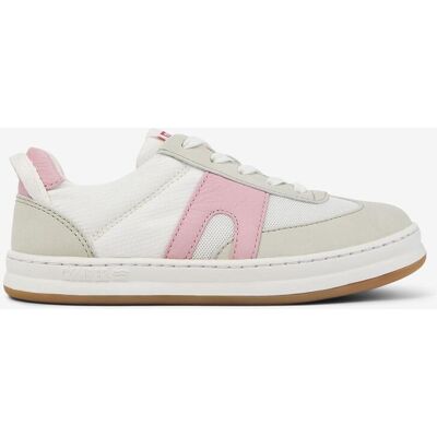 Baskets Camper Runner blanc rose clair enfant - 32 - Publicité Baskets Camper Runner blanc rose clair enfant - 32 - Publicité