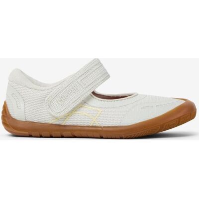 Chaussures Camper Ballerina Peu Path blanc marron enfant - 32 - Publicité Chaussures Camper Ballerina Peu Path blanc marron enfant - 32 - Publicité