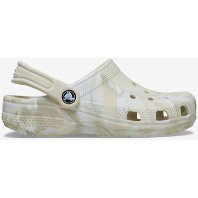 Sabots Crocs Classic Marbled blanc crème pour enfant - 32-33 - Publicité Sabots Crocs Classic Marbled blanc crème pour enfant - 32-33 - Publicité