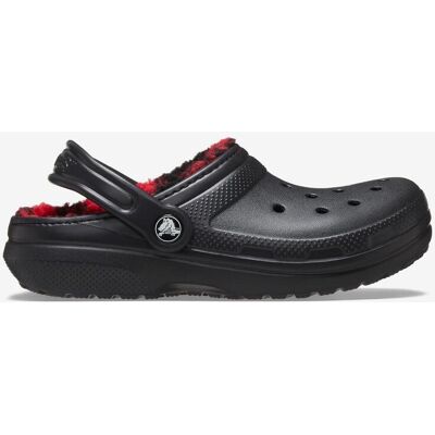 Crocs Classic Lined Buff Check Clog noir rouge enfant - 29-30 - Publicité Crocs Classic Lined Buff Check Clog noir rouge enfant - 29-30 - Publicité