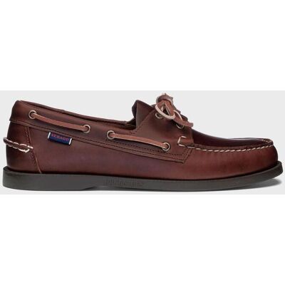 Chaussures Sebago Portland Waxed marron foncé - 45 - Publicité Chaussures Sebago Portland Waxed marron foncé - 45 - Publicité