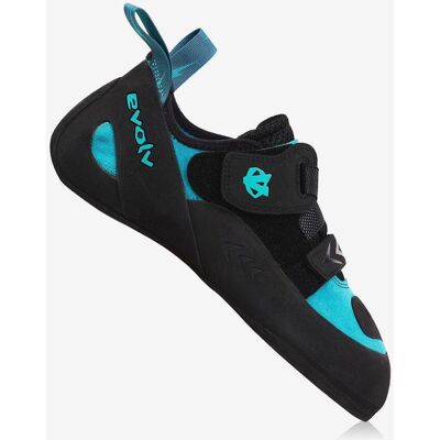 Chaussons d'escalade Evolv Kira bleu - 37 - Publicité Chaussons d'escalade Evolv Kira bleu - 37 - Publicité