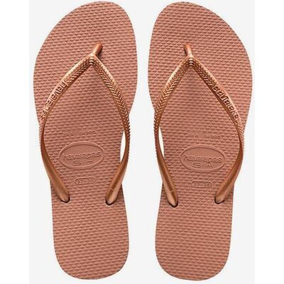 Tongs Havaianas Slim rose doré femme - 41-42 - Publicité Tongs Havaianas Slim rose doré femme - 41-42 - Publicité