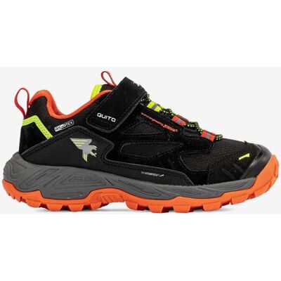 Chaussures Joma Quito JR noir pur orange enfant - 32 - Publicité Chaussures Joma Quito JR noir pur orange enfant - 32 - Publicité