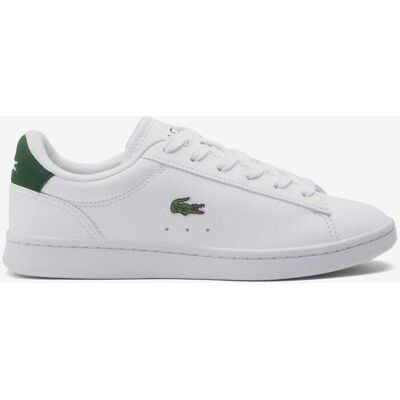 Chaussures Lacoste Carnaby Set blanc vert enfant - 35.5 - Publicité Chaussures Lacoste Carnaby Set blanc vert enfant - 35.5 - Publicité