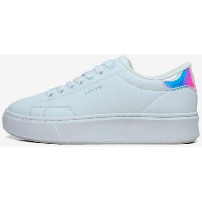 Levis Baskets Levi's Amber blanc holographique - 36 - Publicité Levis Baskets Levi's Amber blanc holographique - 36 - Publicité