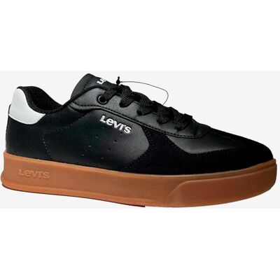 Levis Baskets Levi's Gabhan noir blanc marron - 37 - Publicité Levis Baskets Levi's Gabhan noir blanc marron - 37 - Publicité
