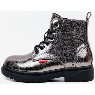 Levis Bottes Levi's Catherine rose argenté - 36 - Publicité Levis Bottes Levi's Catherine rose argenté - 36 - Publicité