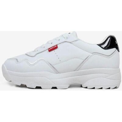 Levis Baskets Levi's Nolita blanches - 38 - Publicité Levis Baskets Levi's Nolita blanches - 38 - Publicité