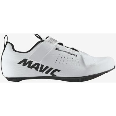Chaussures Mavic Aksium Strap blanc - 48(2/3) - Publicité Chaussures Mavic Aksium Strap blanc - 48(2/3) - Publicité