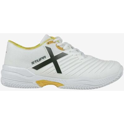 Chaussures Munich PADX Stupa Edition 2026 blanc jaune - 40 - Publicité Chaussures Munich PADX Stupa Edition 2026 blanc jaune - 40 - Publicité