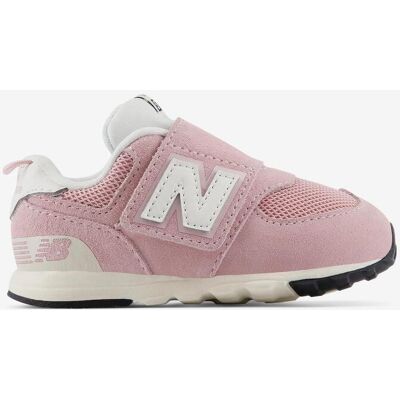 Chaussures New Balance 574 Hook & Loop rose clair blanc bébé - 22.5 - Publicité Chaussures New Balance 574 Hook & Loop rose clair blanc bébé - 22.5 - Publicité