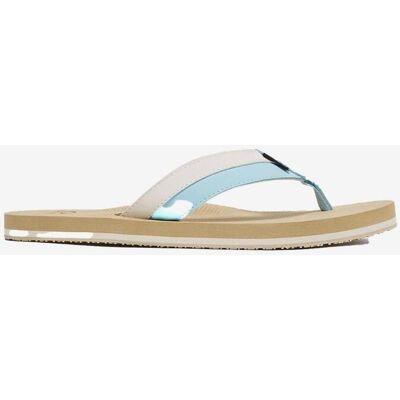 Tongs Oakley Burkle Flip Flop beige bleu blanc - 41 - Publicité Tongs Oakley Burkle Flip Flop beige bleu blanc - 41 - Publicité