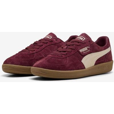 Chaussures Puma Palermo rouge foncé blanc marron - 42 - Publicité Chaussures Puma Palermo rouge foncé blanc marron - 42 - Publicité