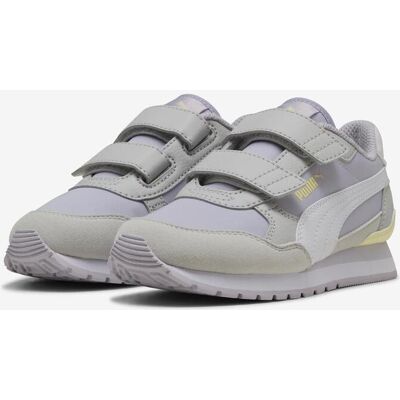 Chaussures Puma ST Runner v4 NL V gris lilas blanc junior - 34 - Publicité Chaussures Puma ST Runner v4 NL V gris lilas blanc junior - 34 - Publicité