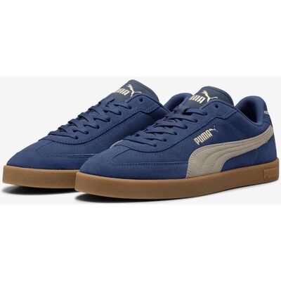Chaussures Puma Club II Era Suede bleu foncé beige marron - 44 - Publicité Chaussures Puma Club II Era Suede bleu foncé beige marron - 44 - Publicité