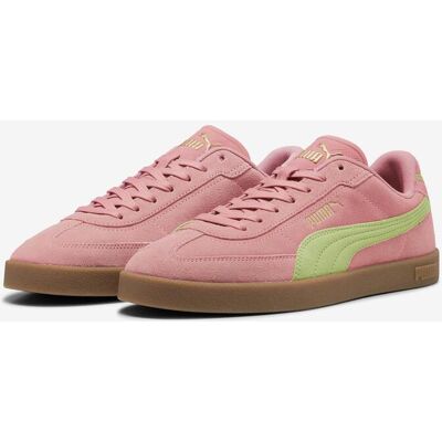 Chaussures Puma Club II Era Suede rose vert citron - 38.5 - Publicité Chaussures Puma Club II Era Suede rose vert citron - 38.5 - Publicité