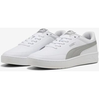 Chaussures Puma Court Classic Clean blanc gris - 39 - Publicité Chaussures Puma Court Classic Clean blanc gris - 39 - Publicité
