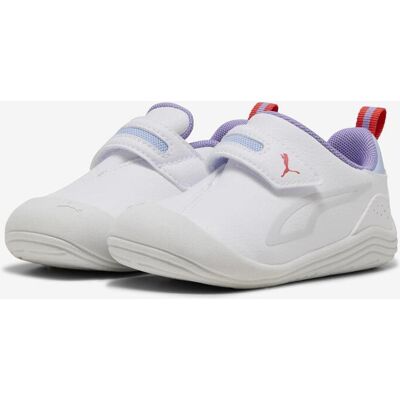 Chaussures Puma Kitten SL V blanc lilas rouge enfant - 27 - Publicité Chaussures Puma Kitten SL V blanc lilas rouge enfant - 27 - Publicité