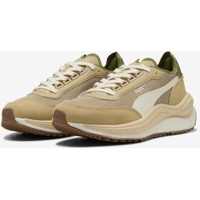 Baskets Puma Rider Elite beige blanc - 41 - Publicité Baskets Puma Rider Elite beige blanc - 41 - Publicité
