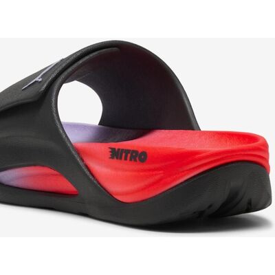 Claquettes Puma NITROcat noir rouge - 44.5 - Publicité Claquettes Puma NITROcat noir rouge - 44.5 - Publicité