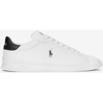 Chaussures Ralph Lauren Heritage Court blanc noir - 45 - Publicité Chaussures Ralph Lauren Heritage Court blanc noir - 45 - Publicité