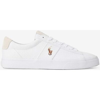 Chaussures Ralph Lauren Classic Tenis blanc pur - 41 - Publicité Chaussures Ralph Lauren Classic Tenis blanc pur - 41 - Publicité