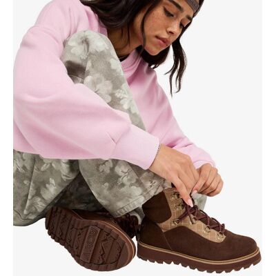 Bottes Roxy Bradie marron chocolat beige grillé femme - 40 - Publicité Bottes Roxy Bradie marron chocolat beige grillé femme - 40 - Publicité