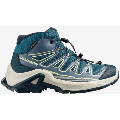 Bottes Salomon X Ultra Mid GORE-TEX bleu intense pour enfant - 28 - Publicité Bottes Salomon X Ultra Mid GORE-TEX bleu intense pour enfant - 28 - Publicité