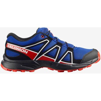 Chaussures Salomon Speedcross bleu électrique rouge noir enfant - 31 - Publicité Chaussures Salomon Speedcross bleu électrique rouge noir enfant - 31 - Publicité