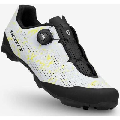 Chaussures MTB Scott Comp blanc noir - 41 - Publicité Chaussures MTB Scott Comp blanc noir - 41 - Publicité