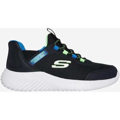 Chaussures Skechers Slip-ins Bounder - Brisk Burst noir bleu enfant - 31 - Publicité Chaussures Skechers Slip-ins Bounder - Brisk Burst noir bleu enfant - 31 - Publicité