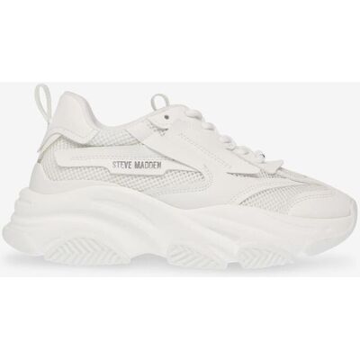 Baskets Steve Madden Possession-E blanc pur femme - 40 - Publicité Baskets Steve Madden Possession-E blanc pur femme - 40 - Publicité