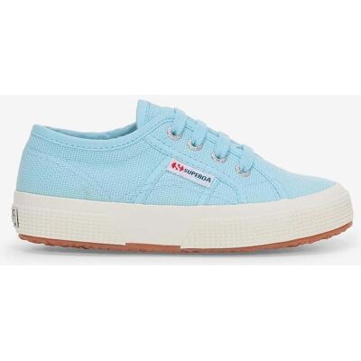 Chaussures Superga 2750 Jcot Classic bleu brillant blanc enfant - 28 - Publicité Chaussures Superga 2750 Jcot Classic bleu brillant blanc enfant - 28 - Publicité