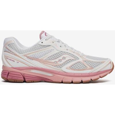 Baskets Saucony Originals ProGrid Guide 7 blanc rose - 42.5 - Publicité Baskets Saucony Originals ProGrid Guide 7 blanc rose - 42.5 - Publicité