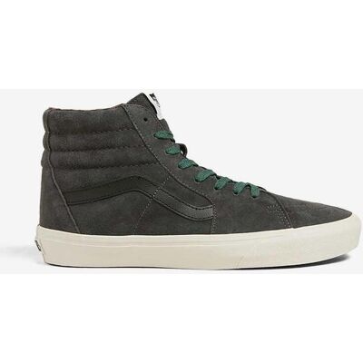 Chaussures Vans Sk8-Hi bleu marine blanc - 41 - Publicité Chaussures Vans Sk8-Hi bleu marine blanc - 41 - Publicité