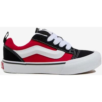 Chaussures Vans Knu Skool rouge blanc noir pour enfants - 31 - Publicité Chaussures Vans Knu Skool rouge blanc noir pour enfants - 31 - Publicité