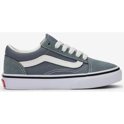 Chaussures Vans Old Skool Neutral bleu gris blanc enfant - 27.5 - Publicité Chaussures Vans Old Skool Neutral bleu gris blanc enfant - 27.5 - Publicité