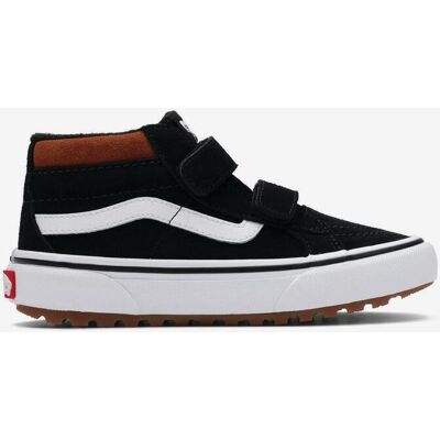 Baskets Vans MTE SK8-Mid Reissue V noir blanc marron junior - 29 - Publicité Baskets Vans MTE SK8-Mid Reissue V noir blanc marron junior - 29 - Publicité
