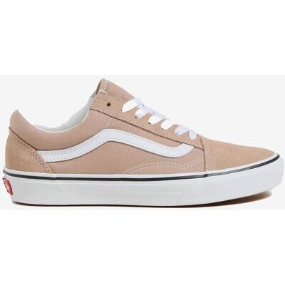 Chaussures Vans Old Skool beige blanc femme - 43 - Publicité Chaussures Vans Old Skool beige blanc femme - 43 - Publicité