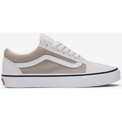 Baskets Vans Old Skool blanc beige - 46 - Publicité Baskets Vans Old Skool blanc beige - 46 - Publicité