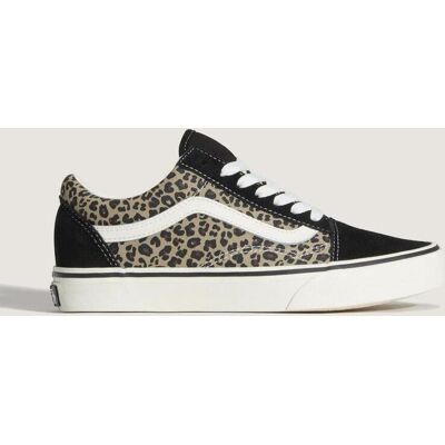 Chaussures Vans Old Skool noir marron blanc - 42.5 - Publicité Chaussures Vans Old Skool noir marron blanc - 42.5 - Publicité