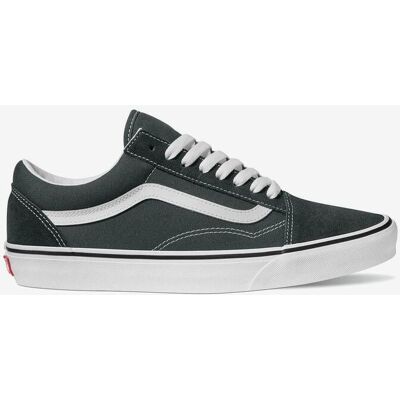 Chaussures Vans Old Skool Couleur vert foncé blanc - 38.5 - Publicité Chaussures Vans Old Skool Couleur vert foncé blanc - 38.5 - Publicité