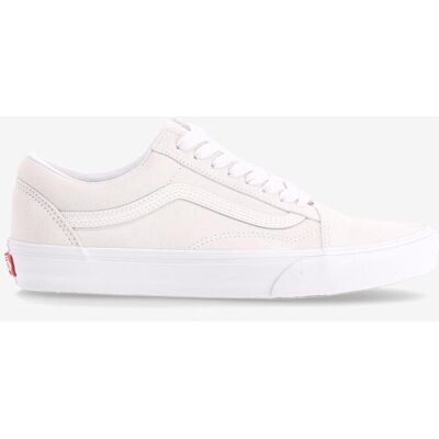 Baskets Vans Old Skool blanc pur - 38 - Publicité Baskets Vans Old Skool blanc pur - 38 - Publicité