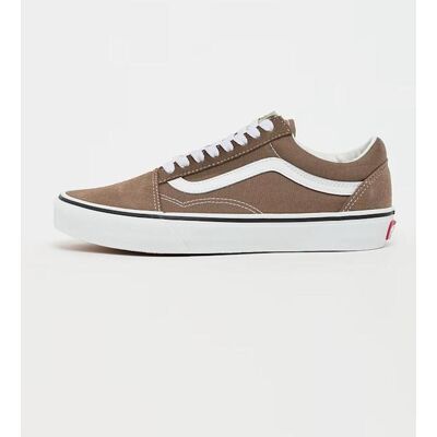 Baskets Vans Old Skool marron blanc - 38 - Publicité Baskets Vans Old Skool marron blanc - 38 - Publicité