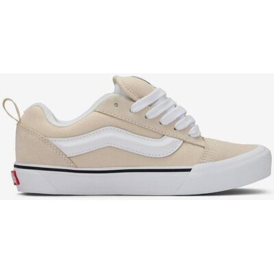 Baskets Vans Knu Skool Skate beige blanc - 45 - Publicité Baskets Vans Knu Skool Skate beige blanc - 45 - Publicité